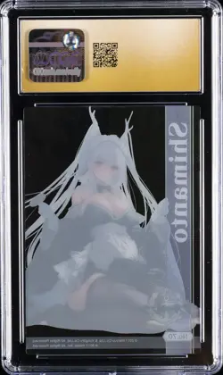 2025 BUSHIROAD TRADING CARD CLEAR AZUR LANE VOL. 3 #70 SHIMANTO CGC 10 PRISTINE - Image 2