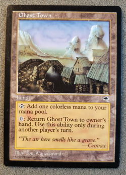 Ghost Town Tempest NM Land Uncommon MAGIC THE GATHERING MTG CARD (DS3D1P2)...... - Image 1