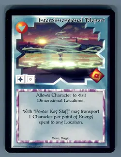 Ani-Mayhem Interdimensional Teleport El-Hazard Demo Set Promo Card 1996 - Image 1