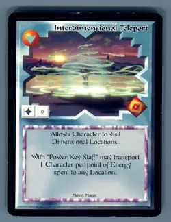 Ani-Mayhem Interdimensional Teleport El-Hazard Demo Set Promo Card 1996 - Image 3