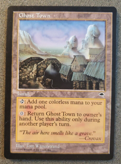 Ghost Town Tempest NM Land Uncommon MAGIC THE GATHERING MTG CARD (DS3D1PD)...... - Image 1