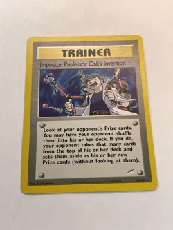 Impostor Professor Oak's Invention 94/105 Neo Destiny Pokemon TCG Card - Image 2