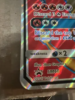 Charizard GX - (SM Black Star Promos) SM60 Jumbo Cards Holo - Image 3