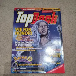 TOP DECK Magazine vol 2 issue 4 POKEMON MTG APRIL 2000 - NO BOOSTER CARD - Image 2
