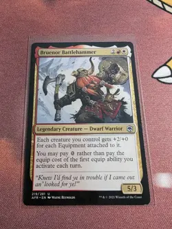 MTG Bruenor Battlehammer | Adventures In the Forgotten Realms | LP - Image 1