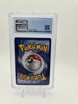 CGC 9 MINT Zapdos 1999 Fossil 15/62 Holo Error Holo Pattern Pokemon Card - Image 2