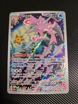 Veluza 192/182 - Paradox Rift - Illustration Rare - Pokemon Card TCG - NM - Image 1