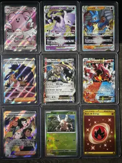 Pokemon - 18 Card FULL ART LOT - HIT BUNDLE All Pack➡Sleeve➡Toploader AR/IR - Image 2