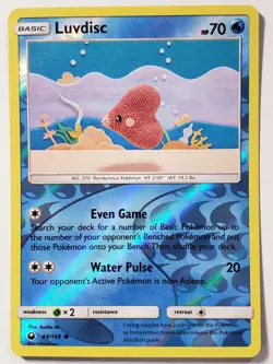 REVERSE HOLO Luvdisc 44/168 VLP Asako Ito Crocheted Celestial Storm Pokemon Card - Image 1