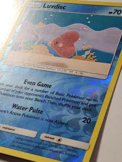 REVERSE HOLO Luvdisc 44/168 VLP Asako Ito Crocheted Celestial Storm Pokemon Card - Image 2