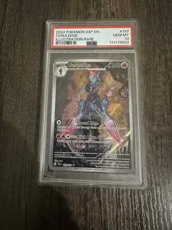Ceruledge Surging Sparks Illustration Rare Pokemon TCG Card PSA 10 - Image 1