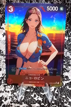 ❤One Piece Nico Robin ACG Collectible Anime Waifu Trading Card - Image 1