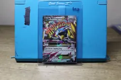 Pokemon M Metagross EX XY35 • Promo NM Full Art Mega EX Card - Image 1