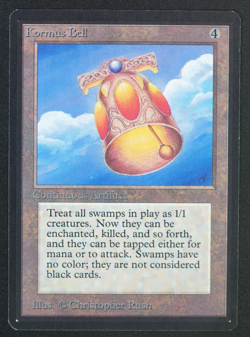 Kormus Bell Beta MTG Card Magic: the Gathering 1993 - Image 1