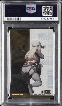 2023 GODDESS OF VICTORY: NIKKE GUN GIRL METAL CARD COLLECTION CENTI PSA 10 - Image 2