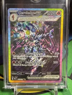 Ceruledge ex 147/131 Prismatic Evolutions Holo SIR Art Special Pokemon Card TCG - Image 1
