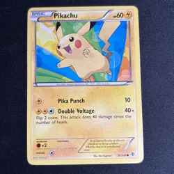 Pokemon Pikachu TCG Boundaries Crossed Card 50/149 Regular Common Black White NM - Image 1