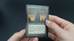 Basalt Monolith Beta MTG Card Magic: the Gathering 1993 - Image 2