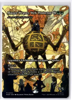 Master Weaver, Web Protector - Arasta of the Endless Web (Borderless) 32 MTG Mar - Image 1