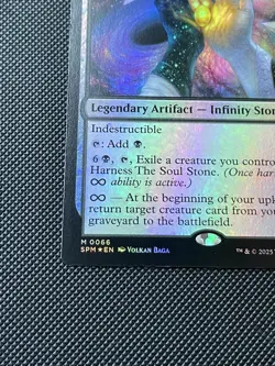 The Soul Stone Marvel's Spider-Man Magic The Gathering Foil NM Condition. - Image 2