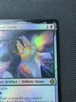 The Soul Stone Marvel's Spider-Man Magic The Gathering Foil NM Condition. - Image 4