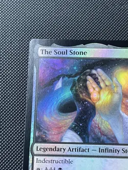 The Soul Stone Marvel's Spider-Man Magic The Gathering Foil NM Condition. - Image 5