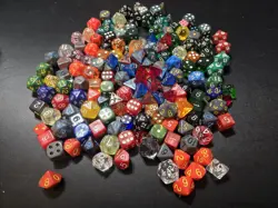 Magic The Gathering Spindown And More. Random Dice Lot Over 1lb And Half - Image 1