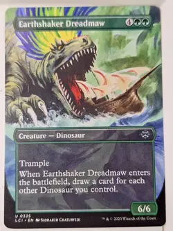 Earthshaker Dreadmaw - BORDERLESS- Lost Caverns Ixalan - Magic the Gathering MTG - Image 1