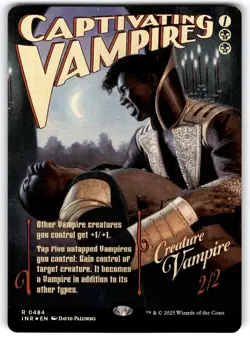 FOIL Captivating Vampire (Showcase) #484 Innistrad Remastered - Image 1