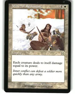 Magic the Gathering - Mercadian Masques Wave of Reckoning 56 Rare 1999 - Image 1