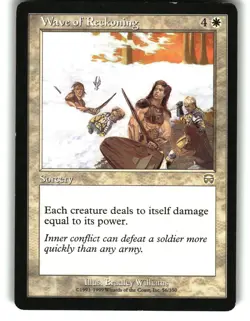 Magic the Gathering - Mercadian Masques Wave of Reckoning 56 Rare 1999 - Image 1