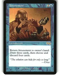 Magic The Gathering - Urza's Saga Attunement 61 Rare 1998 - Image 1