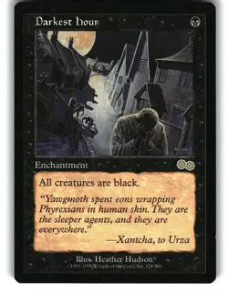 Magic The Gathering - Urza's Saga Darkest Hour 128 Rare 1998 - Image 1