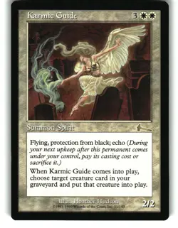 Magic The Gathering - Urza's Legacy Karmic Guide 11 Rare 1999 - Image 1