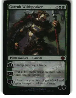 Magic the Gathering - Duel Decks: Anthology Garruk Wildspeaker 1 Mythic Foil - Image 1