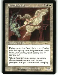 Magic the Gathering - Urza's Legacy Karmic Guide 1999 11 Rare - Image 1