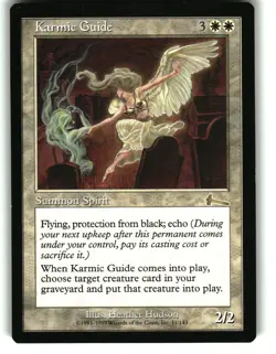 Magic the Gathering - Urza's Legacy Karmic Guide 1999 11 Rare - Image 1