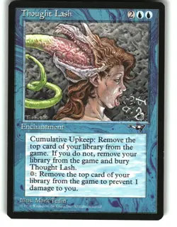 Magic the Gathering - Alliances Thought Lash 1996 Rare - Image 1