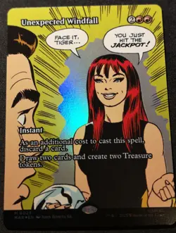 Unexpected Windfall - Foil - Borderless - Eternal Legal - MAR - EN - NM - 0027 - Image 1