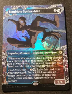 Symbiote Spider-Man - Foil - Borderless - SPM - MTG - EN - NM - 0217 - Image 1
