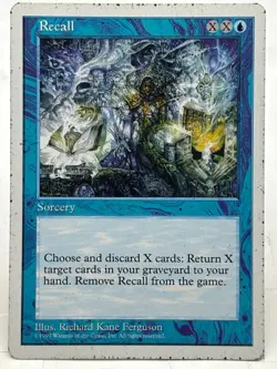 Recall HP/DMGD* 5th Fifth Edition ENGLISH vintage mtg -UnltdCards - Image 1