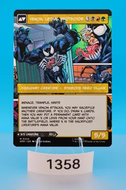MTG Eddie Brock (Borderless) Marvel's Spider-Man Regular #224 - Image 2