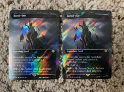 MTG- Barad-dur x2 - LOTR Borderless Surge FOIL - Image 1