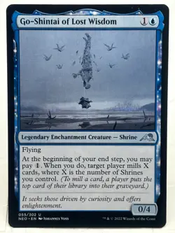 Go-Shintai Of Lost Wisdom NM/M* Kamigawa Neon Dynasty 055/302 mtg -UnltdCards - Image 1