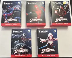 Spider-Man Welcome Decks Full Set Unopened - Image 1