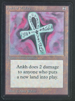 Ankh of Mishra Beta MTG Card Magic: the Gathering 1993 - Image 1