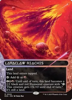 LAVACLAW REACHES mtg NM-M Edge of Eternities: Stellar Sights 1 Rare - Image 1