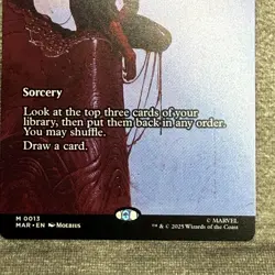 Ponder (Borderless) - Marvel Eternal-Legal (MAR) #13 NM MTG - Image 5