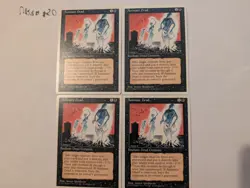 Animate Dead MTG Core Set 4th Edition NM Set Of 4 - Image 1