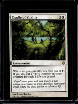 MTG Magic the Gathering Cradle of Vitality (7/260) Shards of Alara NM - Image 1